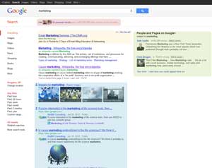 Google's new search algorithm strongly favors Google+ content.